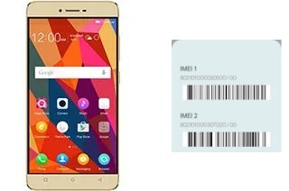 Cómo ver el código IMEI en Noir Z12