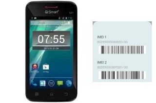 Cómo ver el código IMEI en QSmart S21