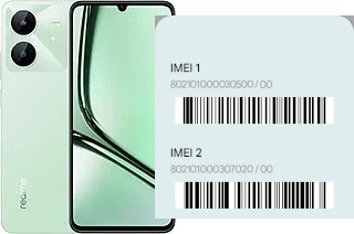 Cómo ver el código IMEI en Note 60x