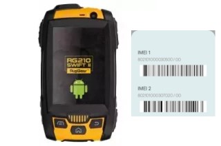 Cómo ver el código IMEI en RG210 Swft II