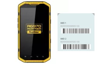 Cómo ver el código IMEI en RG970 Partner