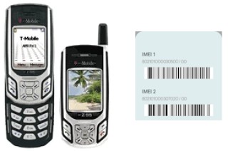 Cómo ver el código IMEI en MY Z-55