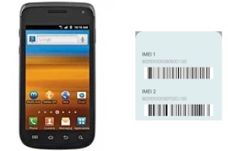 Cómo ver el código IMEI en Exhibit II 4G T679