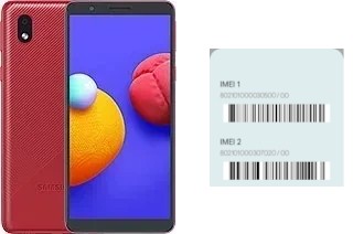 Cómo ver el código IMEI en Galaxy A01 Core