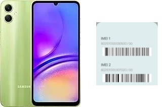 Cómo ver el código IMEI en Galaxy A05