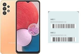 Cómo ver el código IMEI en Galaxy A13