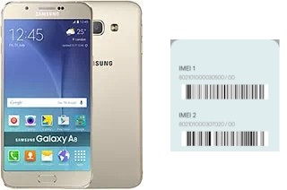 Cómo ver el código IMEI en Galaxy A8 SM-A800F