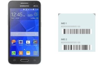 Cómo ver el código IMEI en Galaxy Core 2 TD