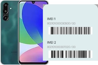Cómo ver el código IMEI en Galaxy F16