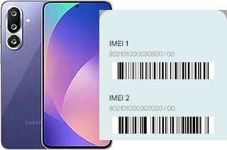 Cómo ver el código IMEI en Galaxy F56