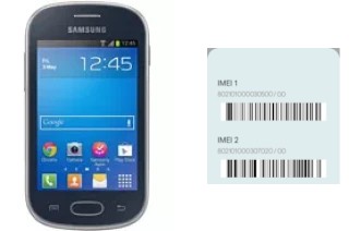 Cómo ver el código IMEI en Galaxy Fame Lite S6790