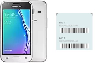Cómo ver el código IMEI en Galaxy J1 mini prime