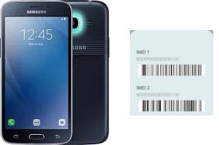 Cómo ver el código IMEI en Galaxy J2 Pro (2016)