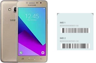 Cómo ver el código IMEI en Galaxy J2 Prime