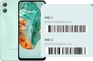 Cómo ver el código IMEI en Galaxy M05