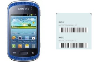 Cómo ver el código IMEI en Galaxy Music Duos S6012