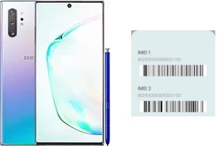 Cómo ver el código IMEI en Galaxy Note10+ 5G