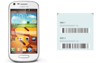 Cómo ver el código IMEI en Galaxy Prevail 2