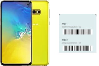 Cómo ver el código IMEI en Galaxy S10e