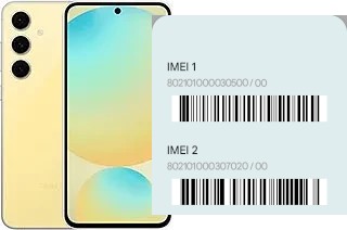 Cómo ver el código IMEI en Galaxy S24 FE