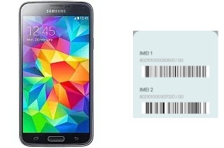 Cómo ver el código IMEI en Galaxy S5 TD-LTE