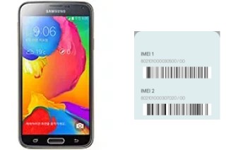 Cómo ver el código IMEI en Galaxy S5 LTE-A