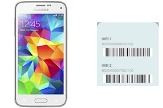 Cómo ver el código IMEI en Galaxy S5 mini