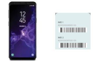 Cómo ver el código IMEI en Galaxy S9+ SD845