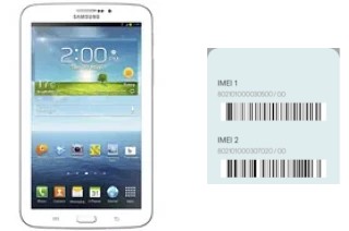 Cómo ver el código IMEI en Galaxy Tab 3 7.0