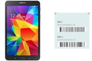 Cómo ver el código IMEI en Galaxy Tab 4 8.0