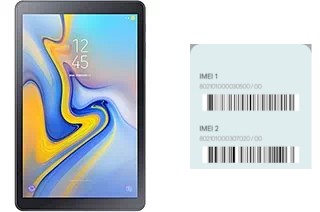 Cómo ver el código IMEI en Galaxy Tab A 10.5