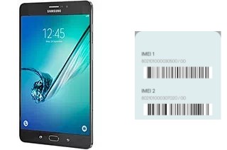 Cómo ver el código IMEI en Galaxy Tab S2 8.0