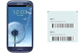 Cómo ver el código IMEI en I9300 Galaxy S III