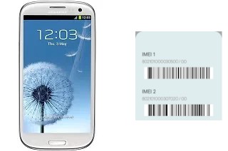 Cómo ver el código IMEI en Galaxy S3 Neo