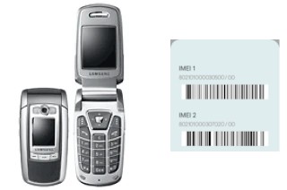 Cómo ver el código IMEI en E720