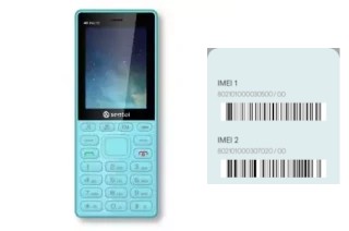 Cómo ver el código IMEI en Seatel F1
