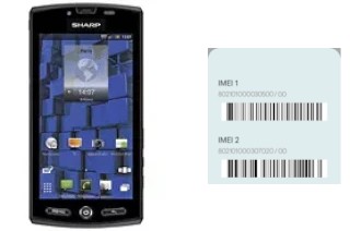 Cómo ver el código IMEI en Aquos SH80F