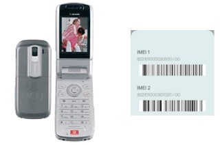 Cómo ver el código IMEI en Sharp 802