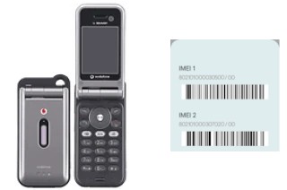 Cómo ver el código IMEI en Sharp 703