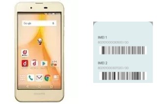 Cómo ver el código IMEI en Aquos Ever SH-02J