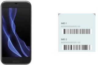 Cómo ver el código IMEI en Aquos R