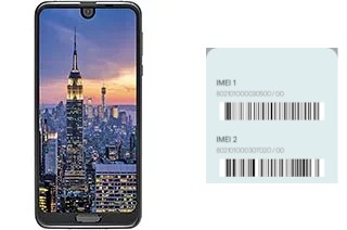 Cómo ver el código IMEI en Aquos R2