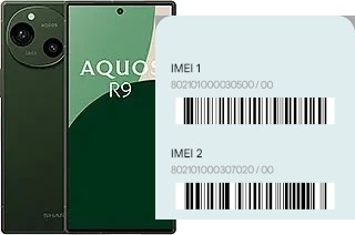 Cómo ver el código IMEI en Aquos R9