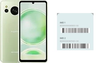 Cómo ver el código IMEI en Aquos sense8