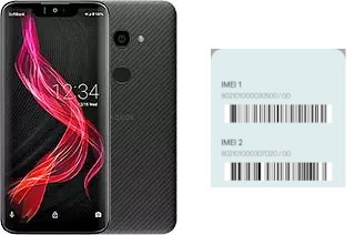 Cómo ver el código IMEI en Aquos Zero