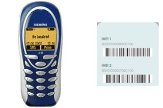 Cómo ver el código IMEI en Siemens A50