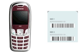 Cómo ver el código IMEI en Siemens A62