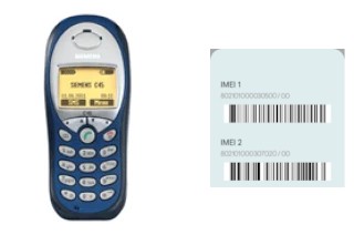 Cómo ver el código IMEI en Siemens C45