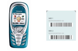 Cómo ver el código IMEI en Siemens C60