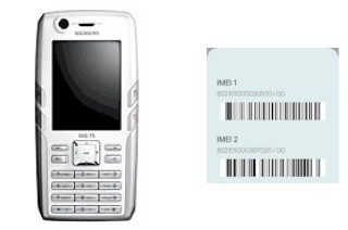 Cómo ver el código IMEI en SXG75